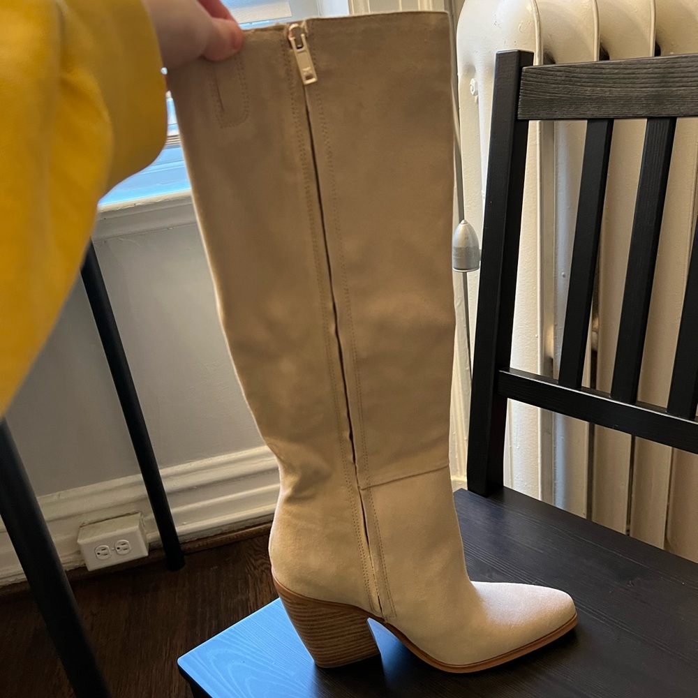Sam Edelman Annabel High Shaft Boot in Amarillo Sand